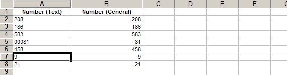 Convert Excel Data Types - Text, Number, Date, General