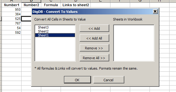 Convert range, sheet, file to value-only