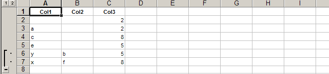 Filter Blank in Excel