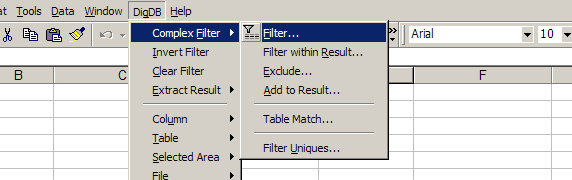 Excel filter - advanced & complex filtering