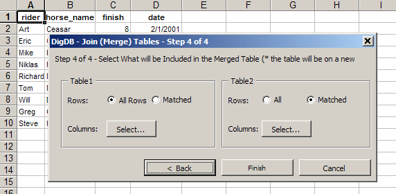 Join (merge) Tables (lists)