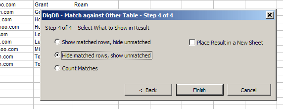 Match Tables (lists) by Columns in Excel