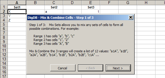 Mix & Combine Sets