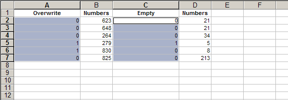 Set (fill) Random Values