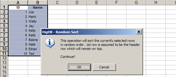 Random Sort Select Excel Tips And Add Ins 