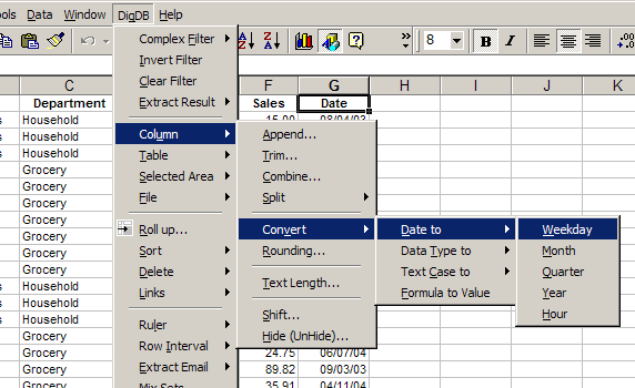 Roll up, pivot table, subtotal - list aggregate summary