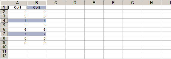 Row Intervals - Insert, Delete, Copy