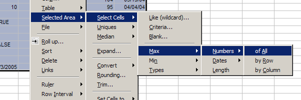 Select cells by multiple criteria, wildcard