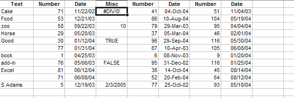 Select cells by multiple criteria, wildcard